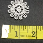 3d Lace Fabric Lace New Fashionable Designer Embroider 3d Flower Lace Applique Fabric French