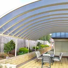 Sun Sheets&PC Embossed Sheets Type polycarbonate awning