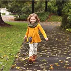 Baby clothes cotton sets girls 2 piece set girls fall dress and legging pants set baby dress pictures