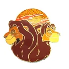 Pin Design Pins Factory Hot Selling Custom New Design Cute Cartoon Animal Colorful Tiger Lions Pin