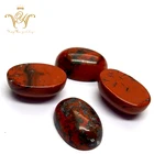 13*18mm Natural Stone Oval Cabochon Red Jasper