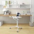 Laptop Table/ Hydraulic Laptop Stand Desk Height Adjustable Pneumatic Hand Crank Lift Table/