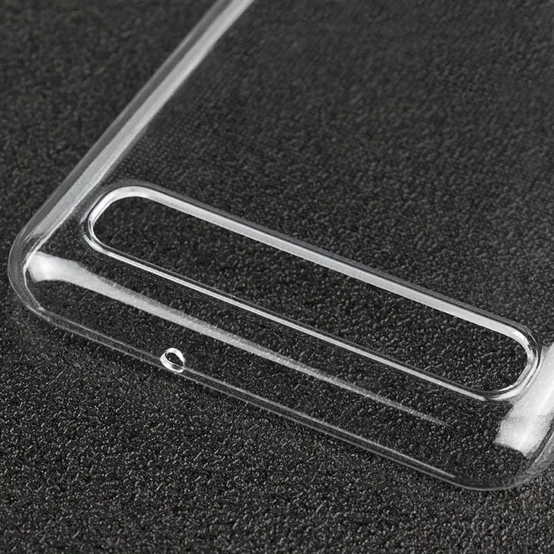 Clear Back Shockproof PC Bumper Phone Case For Samsung Galaxy Z Flip Hard Transparent Back Flexible Cover