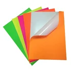 Colored Self Adhesive Paper