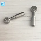 an3 10mm straight 0degree stainless steel braided brake hose/pipe/line/tube stainless steel crimp type banjo fitting