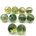 bouncing animal toy 3d figure stress toys 3d bouncy ball