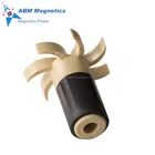D13*D7*18.5mm Injection ferrite and Neo ndfeb magnetic impeller pump magnet for water oil pump