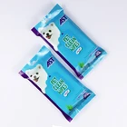 Super Private OEM Natural Super Soft Biodegradable Private Label Pet Wet Wipes