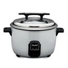 National Inner Pot Stainless Steel 220V 200 Cup Dc Commercial Drum Electric Large Big Rice Cooker 10L