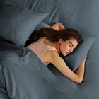 Cotton Sheet Bed Sheet Set Wholesale Washed Cotton Bed Flat Wholesale Trendy Sheet Set Queen Size Bedding