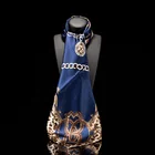 90X90 women hijab glazed satin echarpe leopard wholesale square scarf foulard