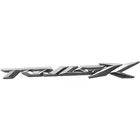 Manufacturer Custom adhesive chrome auto car letters matt silver motorcycle badge 3d abs brand chrome sticker plastic nameplate