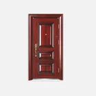 1 Year Warranty Made In China Low Cost New Design Fireproof Steel Security Door