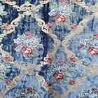 Professional manufacturers supply luxury embroidery like velvet fabric sofa