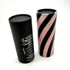 Tube Poster Poster Eco Friendly Custom Printing Matte Black Craft Cardboard Container Paper Tube For Poster Packaging
