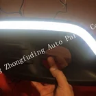 LED fog light for lada largus daytime running fog lampt for largus DRL for logan 2008-
