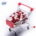 High Quality Pharmaceutical Iron oxide red and white Hard Empty Gelatin Capsules Size 4