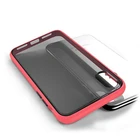 Hard frosted pc soft tpu 2 in 1 clear cell phone case for iphone 11 pro x xr xs max 6 7 8 Plus
