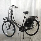 China factory manufacturer 28" 3 speed ladies dutch bike black color classic women holland bicycle oma lady bikes