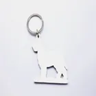 4sport-gifts horse keyring key rings fobs stethoscope keychain with zinc alloy