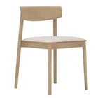 Wholesale Simple Design Fabric Upholstered Solid Wood Dining Restaurant Chair