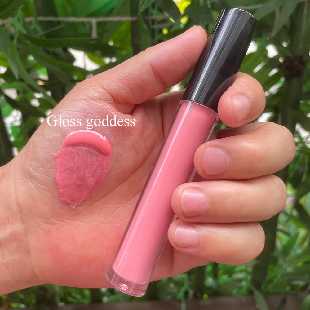 Wholesale 141 Colors Cosmetics Makeup Shiny Vegan Private Label Lipgloss Vendor Nude Glossy Lip Gloss