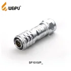 Weipu connector male SF1010/P electrical plug waterproof IP67 Push-pull cable connector