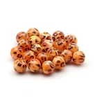 Wholesale pattern African beads in bulk, tasbih prayer acrylic beads in bulk, diy bracelet loose beads