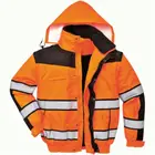 High Vis Long Sleeve Safety Reflective Jacket