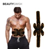 Wireless Rechargeable Professional Six Pack Ab Fitness Electronic DIY Rechargeable Wireless Abs Abdominal EMS Muscle Stimulator