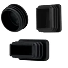 Square rectangular round anti-scratch furniture pipe leg glides caps floor protector covers table chair leg caps