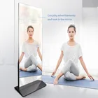 Digital Signage 43'' Floor Stand Windows Mirror Touch Screen And Dislays Advertising Player Kiosk Monitor