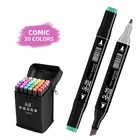 Befish double head marker pen wholesale permanent marker sets