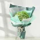 Tissue Paper Recycled Tissue Wrapping Paper Custom Logo Pure Recyclable Eco-friendly Flower Gift Wrapping Tissue Paper