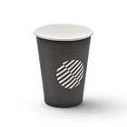 recycled disposable custom coffee cafe cup with lid and sleeves to go cup
