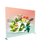 Easy fix custom light weight aluminum pillow case photo booth tension fabric display for exhibit