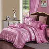 wholesale plain 100% cotton bedding set bed sheets quilt cover pillow case bedding