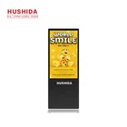 Indoor 55 Inch Android Network Lcd Advertising Floor Stand Digital Signage Player