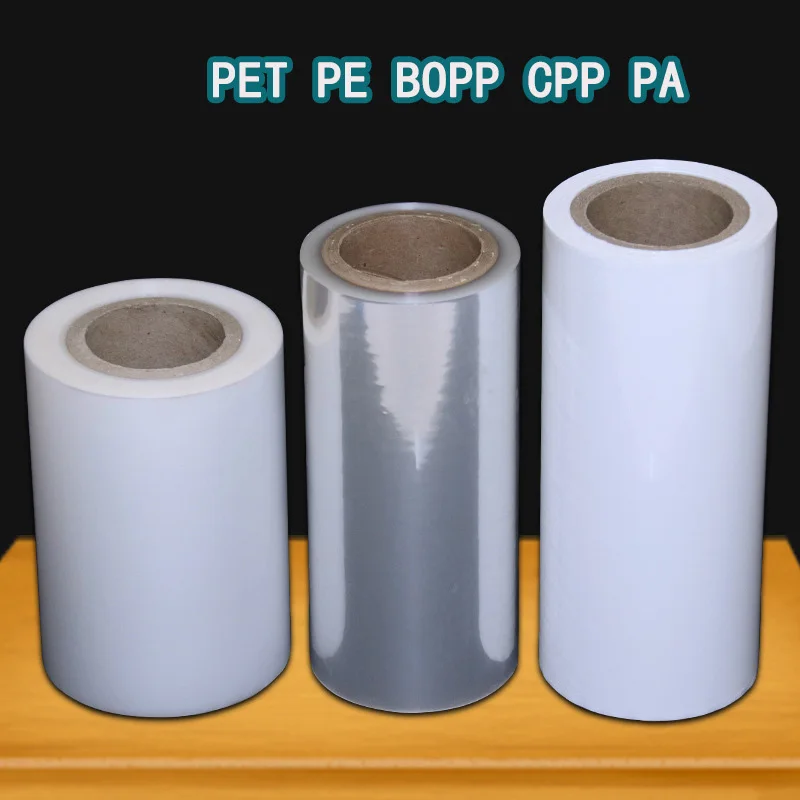 PET/PE/CPP/PA Food Grade Composite Roll Film Food Heat Sealing Film for Bag Stretch Film Transparent Packaging