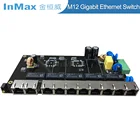 10 Ethernet 10 Ethernet Switch Board PoE Switch PCB Borad 8 Port 10 Port Ethernet PCBA Board 10/100/1000m