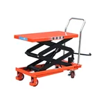 350Kg Double Scissor Lift Table Factory Projector Scissor Lift Wheels Small Platform Scissor Lift
