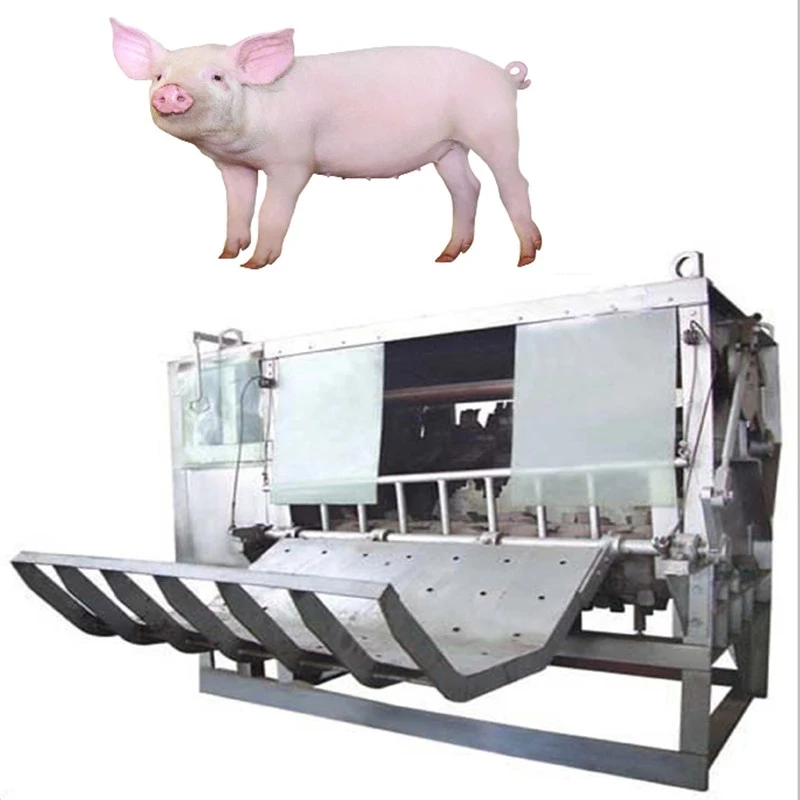 Head Feet Hair Removal Machine Pig Slaughtering Machinery details