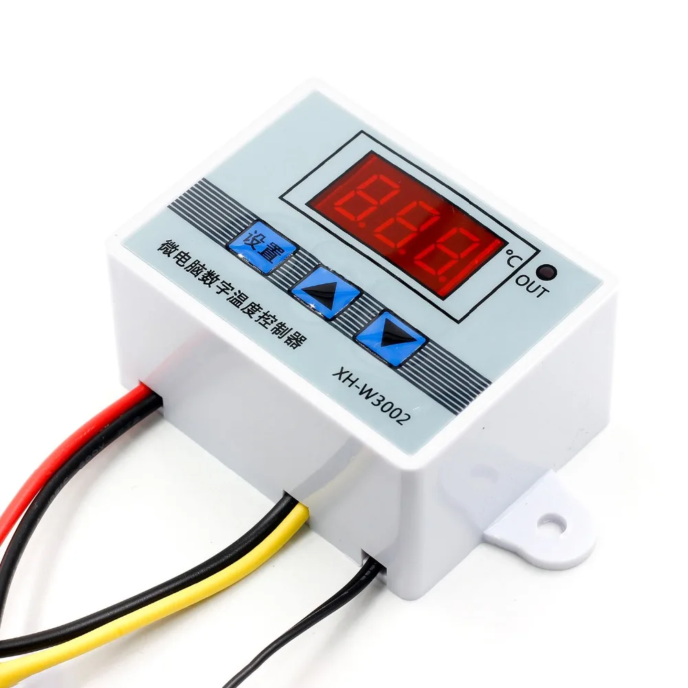 W3002 12v 24v 220v Professional Digital Led Temperature Controller 10a