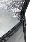 Hot model custom logo and design matte finished pp woven material cooler drink food use thermal lunch bag