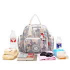 Nylon Durable Using Low Price Portable Travel Nylon Baby Diaper Custom Mothers Bag Mommy Backpack