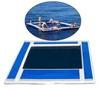 Removable Inflatable Yacht Floating Ocean Sea Swimming Pool with Anti Jellyfish Net for Sale