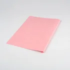 Crystal clear pvc plastic hard diary book binding paper cover a4