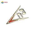 Custom high quality ABS soft car logo sticker chrome badges car emblem