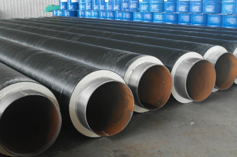 underground steam pipe insulation with calcium silicate material