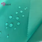 High quality poly taffeta material fabric woven